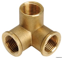 Brass 3-way joint 3/4